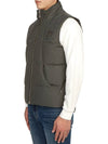 Logo Montreal Padded Vest Green - MOOSE KNUCKLES - BALAAN 6