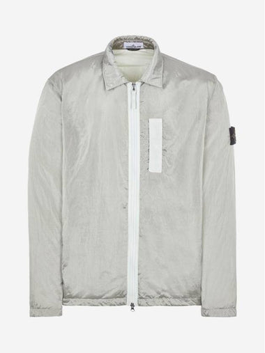 Nylon Metal Econyl Regenerated Nylon Primaloft Jacket Light Grey - STONE ISLAND - BALAAN 1