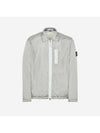 Nylon Metal Econyl Regenerated Nylon Primaloft Jacket Light Grey - STONE ISLAND - BALAAN 1