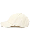 La Casquette Embroidered Logo Signature Ball Cap White - JACQUEMUS - BALAAN 4