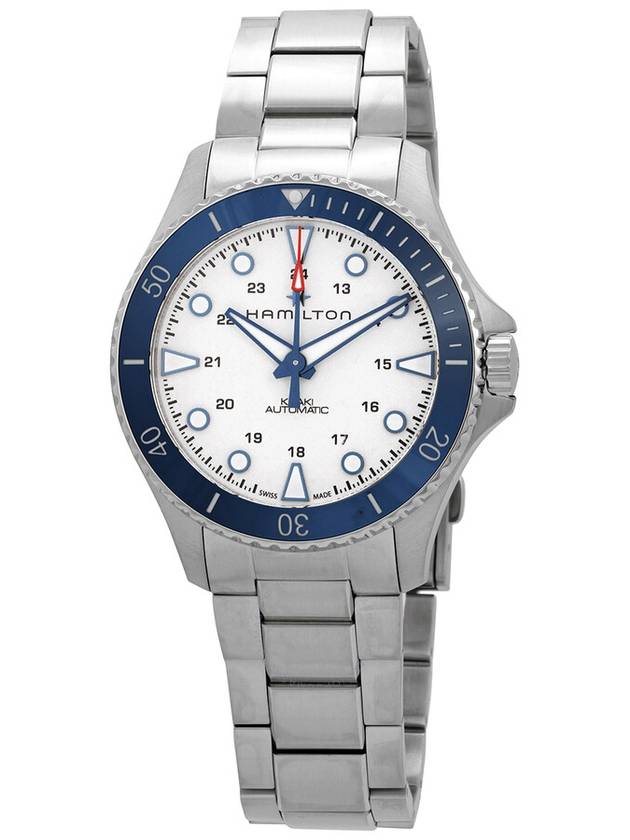 Hamilton Khaki Navy Scuba Automatic White Dial Men's Watch H82505150 - HAMILTON - BALAAN 1