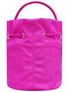 wheel drawstring bucket bag pink - BALENCIAGA - BALAAN 4