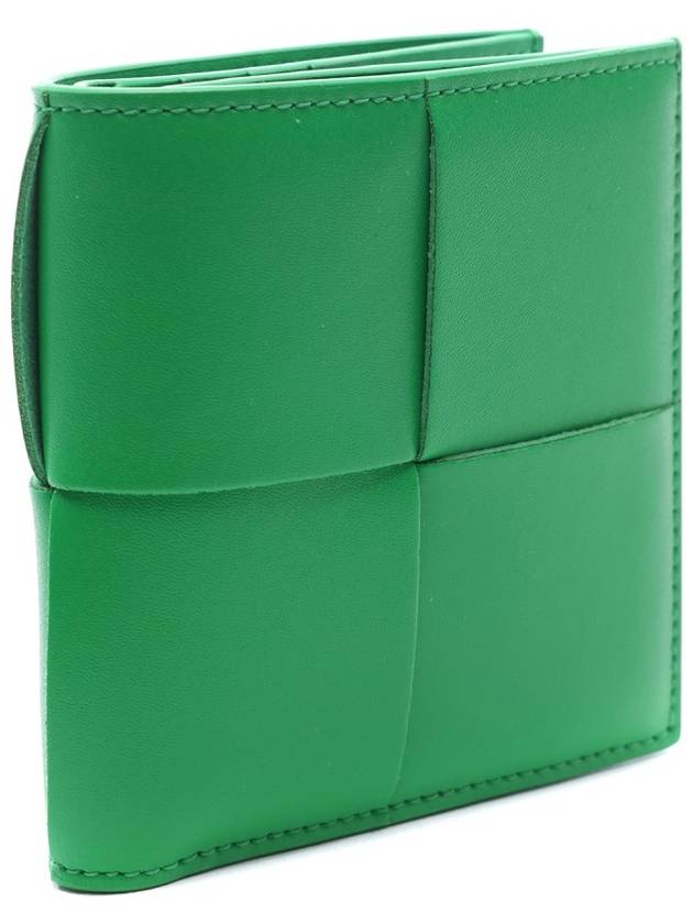 Slim Folder Half Wallet Green - BOTTEGA VENETA - BALAAN 4