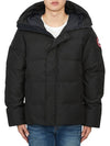 Macmillan Iconic Label Parka Black - CANADA GOOSE - BALAAN 3