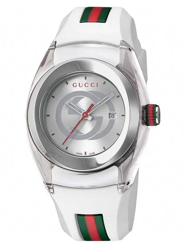 Sync Two Tone Watch White - GUCCI - BALAAN 3