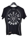 Sports Cotton Short Sleeve T-Shirt Black - PHILIPP PLEIN - BALAAN 2