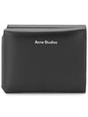 Tri-Fold Logo 3-Fold Card Wallet Black - ACNE STUDIOS - BALAAN 3