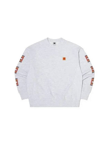 KODAK Apparel Ovik Author Peoples Graphic Sweatshirt white MELANGE - KODO - BALAAN 1