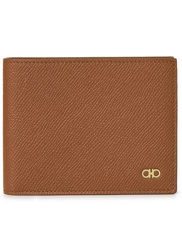 Ferragamo Gancini Men s Bicycle Wallet 66 1451 NEW COGNAC 0775645 - SALVATORE FERRAGAMO - BALAAN 1