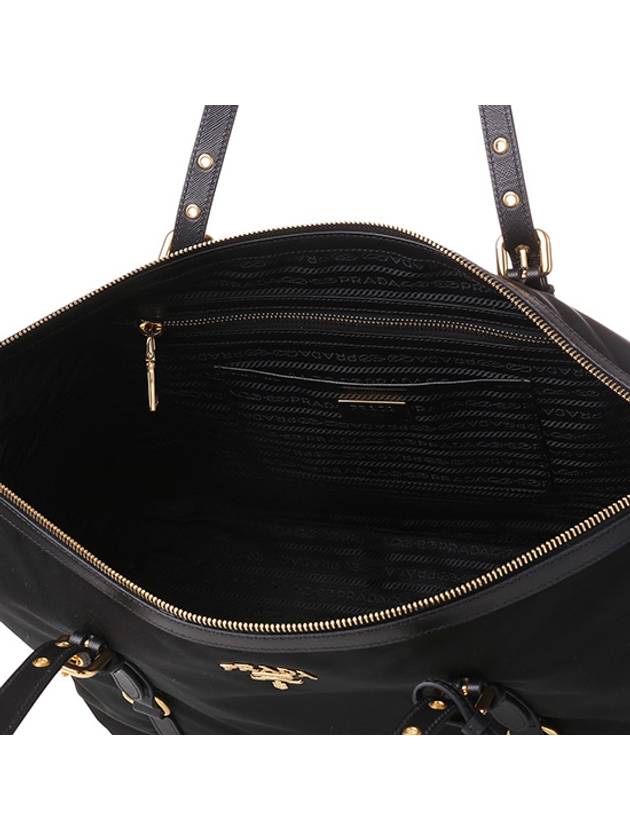 Pocono Gold Cross Shoulder Bag Black - PRADA - BALAAN.