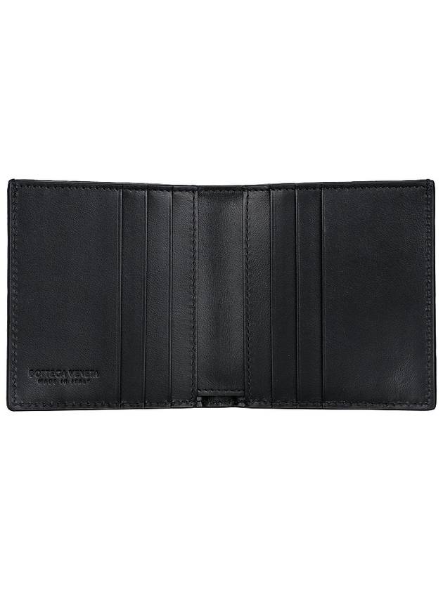 Intrecciato Slim Half Wallet Black - BOTTEGA VENETA - BALAAN 6