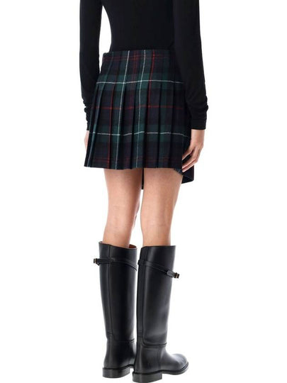 TARTAN MINI SKIRT PLEATED - POLO RALPH LAUREN - BALAAN 2