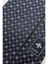 GG Corbin silk tie navy 386489 - GUCCI - BALAAN 3