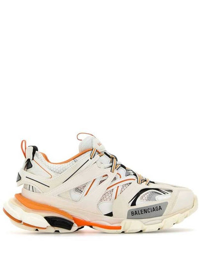 Track Trainer Low Top Sneakers White Orange - BALENCIAGA - BALAAN 2