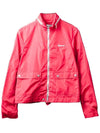 11th Anniversary Metal Logo Short Wind Jacket Pink 74AM0377 - DSQUARED2 - BALAAN 2
