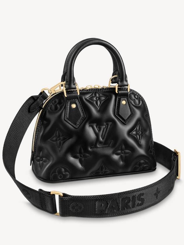 Alma BB Tote Bag Black - LOUIS VUITTON - BALAAN 3