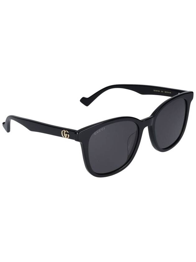 Eyewear Square Horn-Rim Sunglasses Black - GUCCI - BALAAN 5