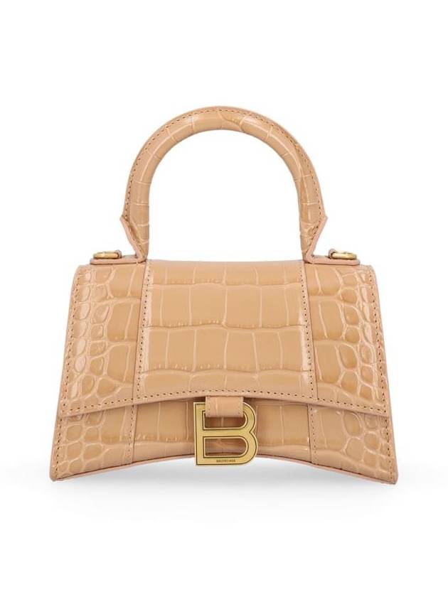 Crocker XS Hourglass Tote Bag Beige - BALENCIAGA - BALAAN 2