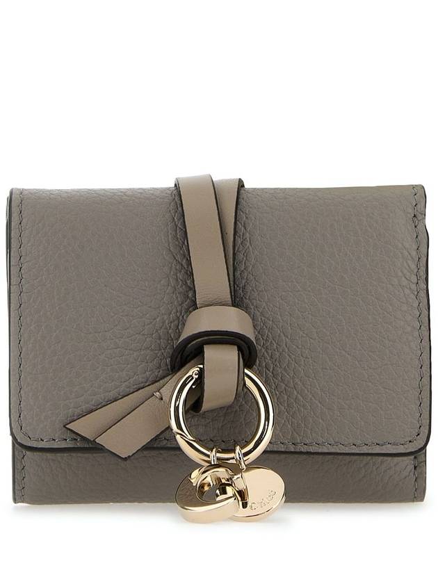 Alphabet Small Half Wallet Grey - CHLOE - BALAAN 2