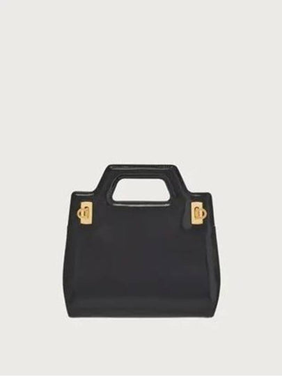 Wanda Mini Bag Black - SALVATORE FERRAGAMO - BALAAN 2