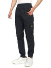 Stretch Cotton Tela Paracadute Cargo Straight Pants Navy Blue - STONE ISLAND - BALAAN 5