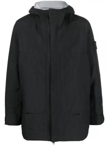 Waffen Shadow Gore Tex Jacket Black 771941220 - STONE ISLAND - BALAAN 1