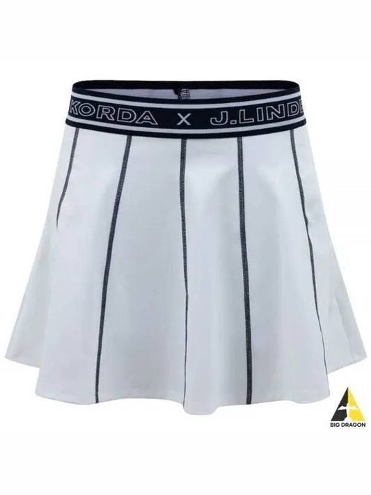 Women's NK x JL Golf Skirt White - J.LINDEBERG - BALAAN 2