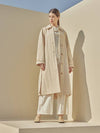 Edith Belt Long Trench Cream - ARIFF - BALAAN 3