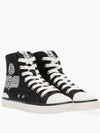 Women's Benkeenh Logo High Top Sneakers Black - ISABEL MARANT - BALAAN 2