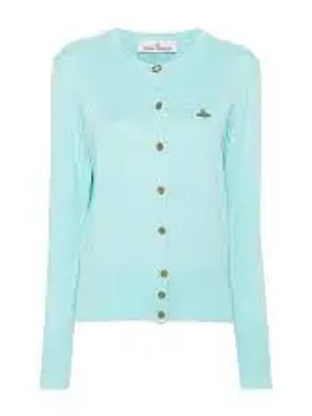 Bea Knit Cardigan Aqua - VIVIENNE WESTWOOD - BALAAN 2