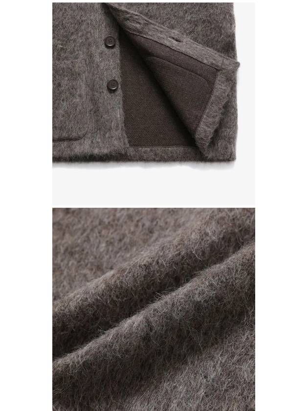 Mohair Cardigan Mole Grey - OUR LEGACY - BALAAN 4