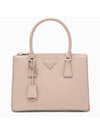 Galleria Saffiano Leather Medium Tote Bag Powder Pink - PRADA - BALAAN.
