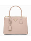 Galleria Saffiano Leather Medium Tote Bag Powder Pink - PRADA - BALAAN 1