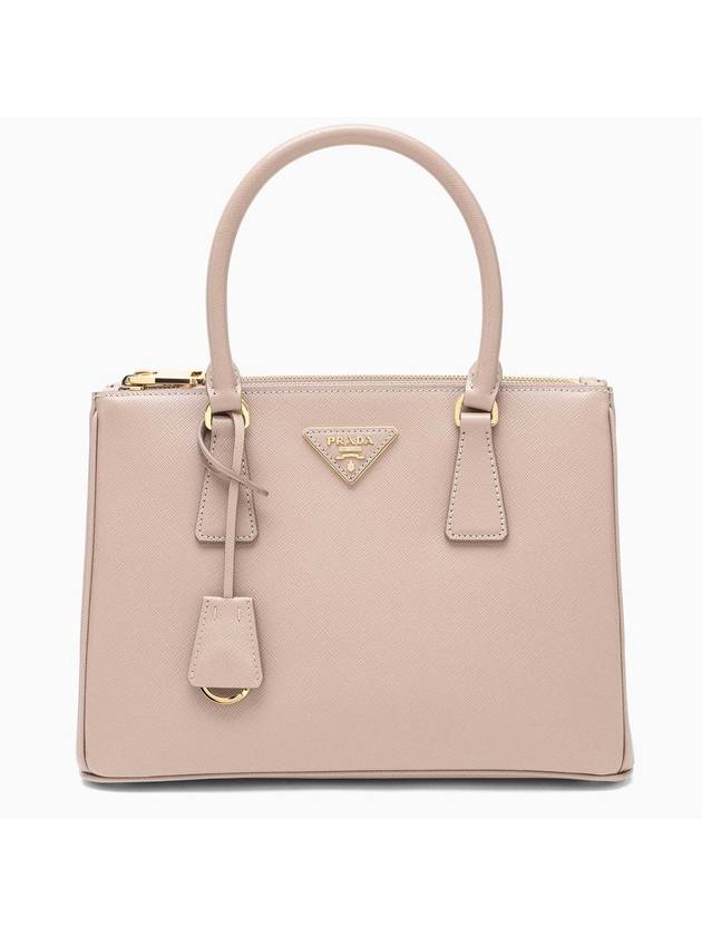 Galleria Saffiano Leather Medium Tote Bag Powder Pink - PRADA - BALAAN.