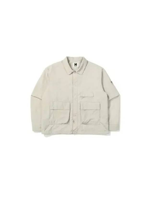 KODAK Apparel Monochrome Suplex Collar Jacket Women IVORY - KODO - BALAAN 1