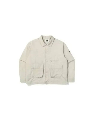 KODAK Apparel Monochrome Suplex Collar Jacket Women IVORY - KODO - BALAAN 1