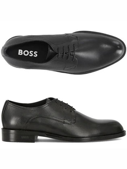 Men's Logo Lace Up Oxfords Black - HUGO BOSS - BALAAN 2