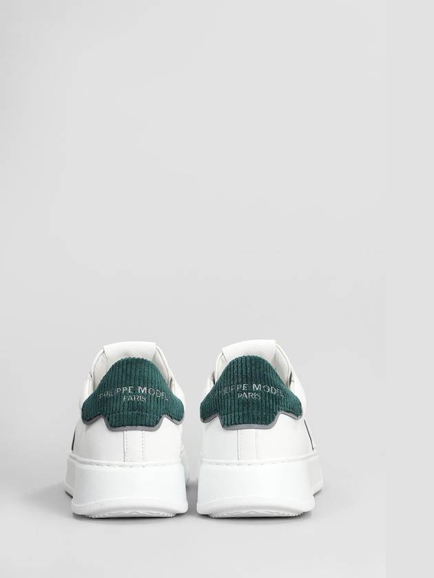 Temple leather low top sneakers white - PHILIPPE MODEL - BALAAN 5