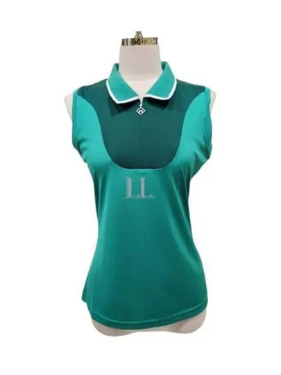 Golf wear women s collar sleeveless t shirt GWJT07878 M376 - J.LINDEBERG - BALAAN 2