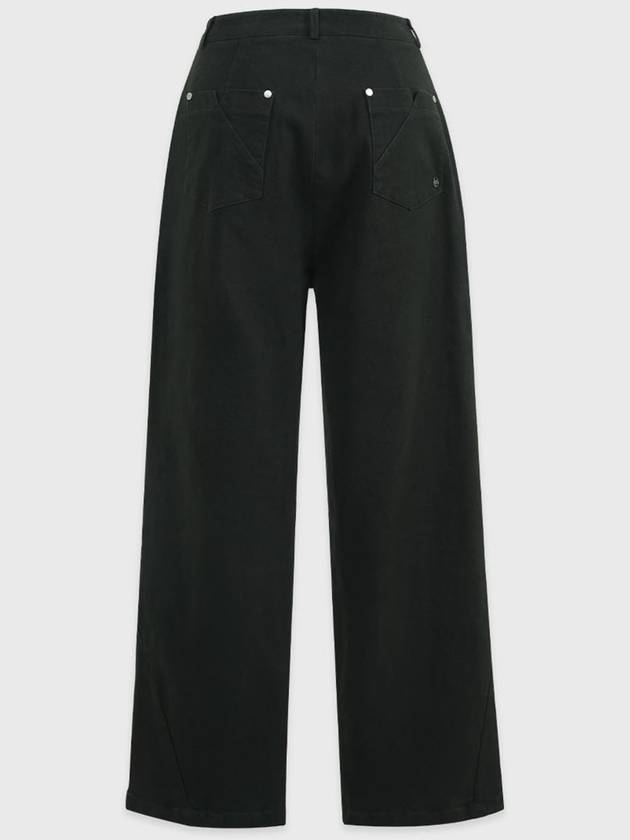 Solid rivet shirring point pants - MICANE - BALAAN 6