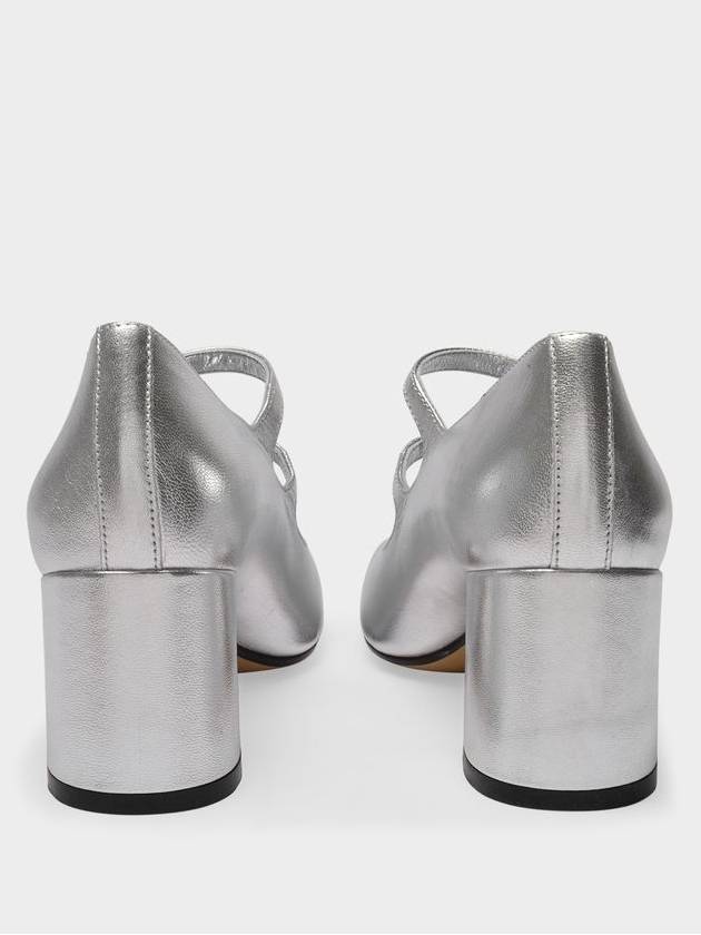 Alice Pumps - Carel - Leather - Silver - CAREL - BALAAN 3