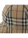 Vintage Check Nylon Bucket Hat Archive Beige - BURBERRY - BALAAN 7