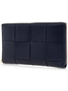 Intrecciato Zipper Around Long Wallet Space - BOTTEGA VENETA - BALAAN 3