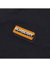 square logo short sleeve t-shirt black - BURBERRY - 7
