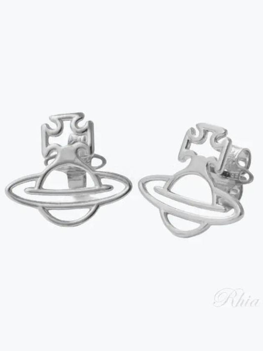 Perlar Brass Earrings Platinum - VIVIENNE WESTWOOD - BALAAN 2