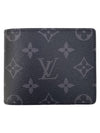 Slender Monogram Eclipse Half Wallet Black - LOUIS VUITTON - BALAAN 2