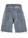 Wesley Horizon Wash Denim Shorts Light Blue - CELINE - BALAAN 1