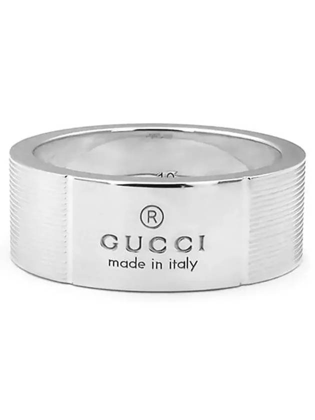 Trademark Ring 925 Sterling Silver - GUCCI - BALAAN 4