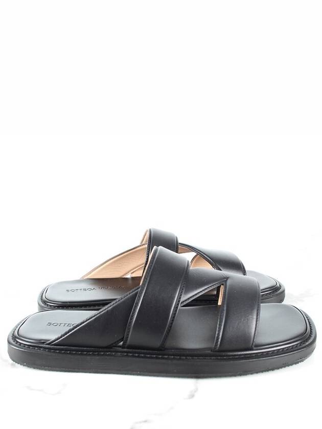 leather sandals black 43 280 - BOTTEGA VENETA - BALAAN 3