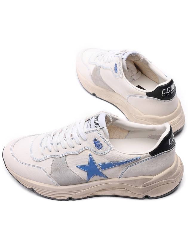 Men's Canvas Running Sole Low Top Sneakers - GOLDEN GOOSE - BALAAN 7